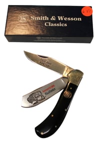 Smith & Wesson knife 1st production run 147/300 american buffalo #700 in box
