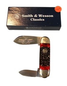 Smith & Wesson knife #309 sun fish 222 limited edition american buffalo in box