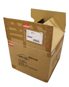 New Tama RFBD grey bubble bass drum. 24" dia x 20"