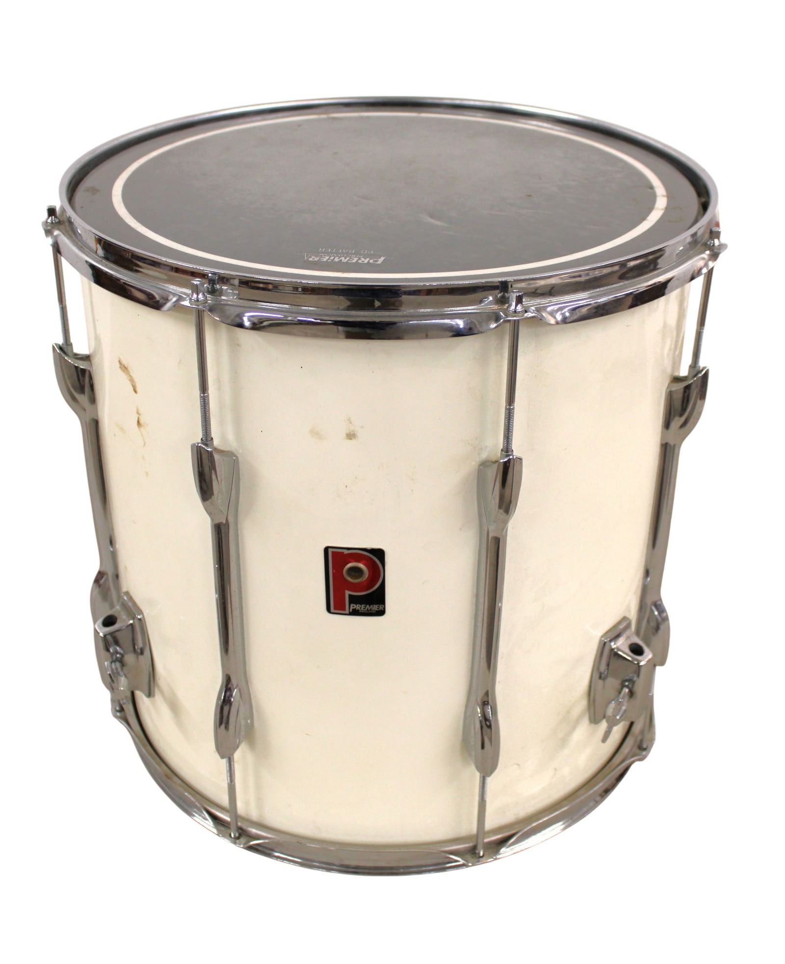 Premier double head England drum. 17x16 (1 of 3)