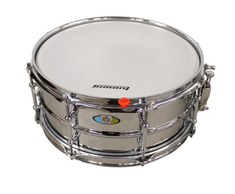 Ludwig steel shell double head drum. 14x6.5
