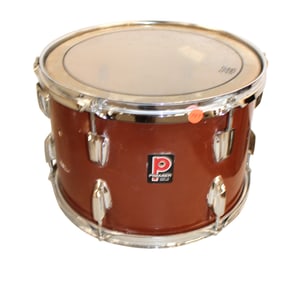 Premier brown double head drum #8892. 14x10