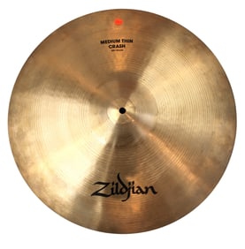 Zildjian 20" Medium Thin Crash cymbal