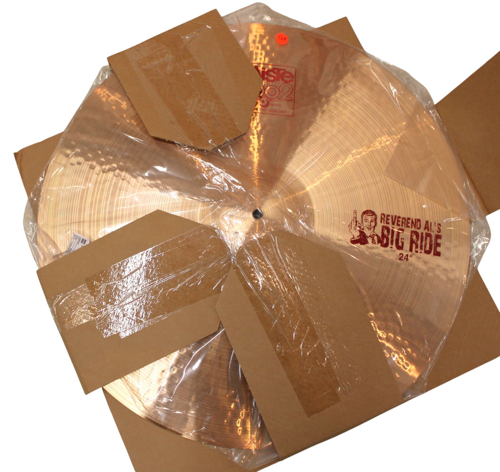 Paiste 2002 Reverend Al's Big Ride 24" cymbal believe new unused (1 of 3)