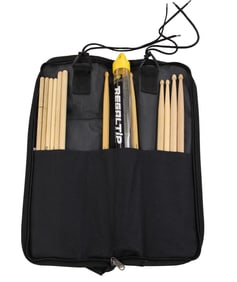 Zildjian Drum Bag with Regal wood handled brushes and drum sticks