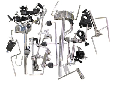 Assortment of drum stand heads
