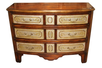 Beautiful Theodore Alexander eglomise chest