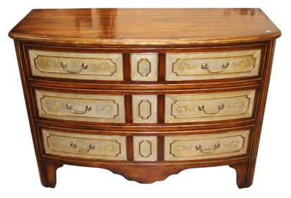 Beautiful Theodore Alexander eglomise chest