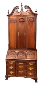Harden Newport block front secretary bookcase