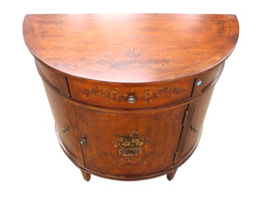 Like new Ethan Allen adams demilune chest