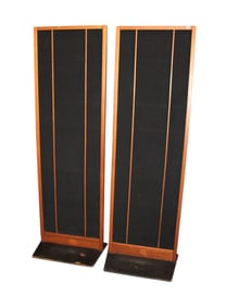 Pair MCM Magneplanar 60 Loudspeaker model MGII serial 108901L USA