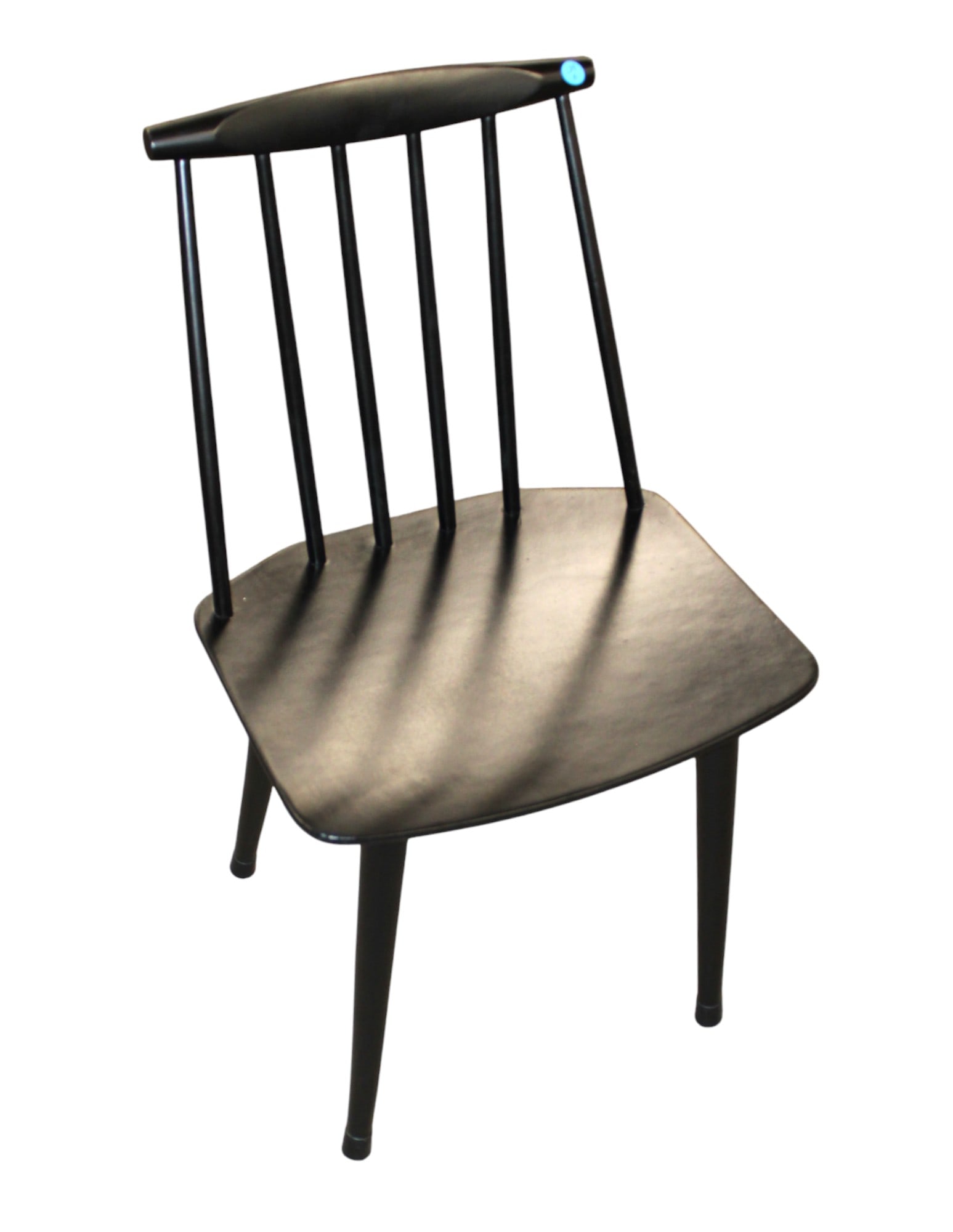 Mobler Denmark MCM style laminated chair: Mobler made in Denmark mid century modern style laminated chair in the black, structurally sound and good condition no noticeable issues seen. 31"h x 17"w x 14"d, seat height 17"