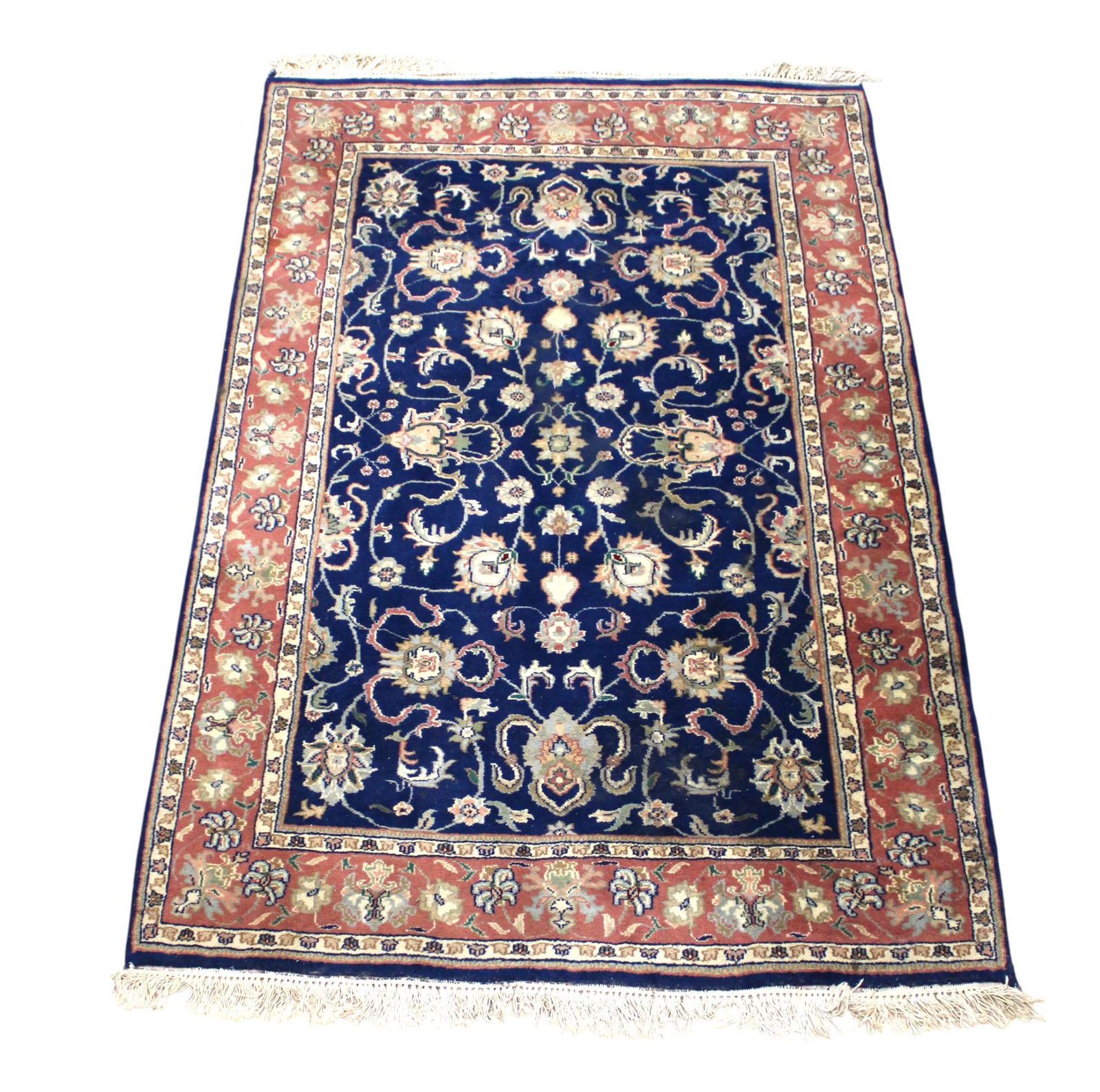Hand stitched rug 71"l x 47"w (1 of 4)