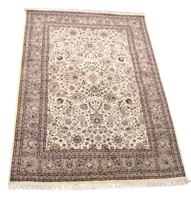 Hand stitched Persian rug 72"w x 103"l