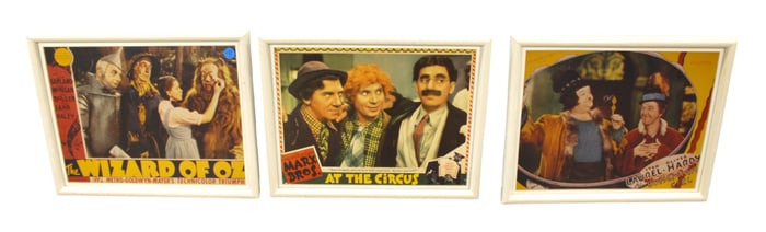 3 vintage MGM movie poster/lobby card prints