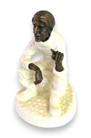 Minton Travellers Tales porcelain figure with bronze face and hands