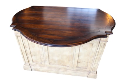 Quality nice country french center island - Manner Maitland Smith Furniture