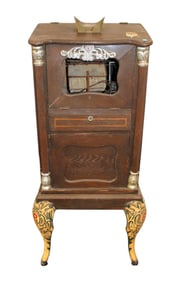 Antique coin operated Cail-O-Scope Viewing Machine