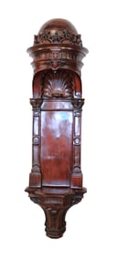 Solid mahogany Winthrop Court wall niche sconce