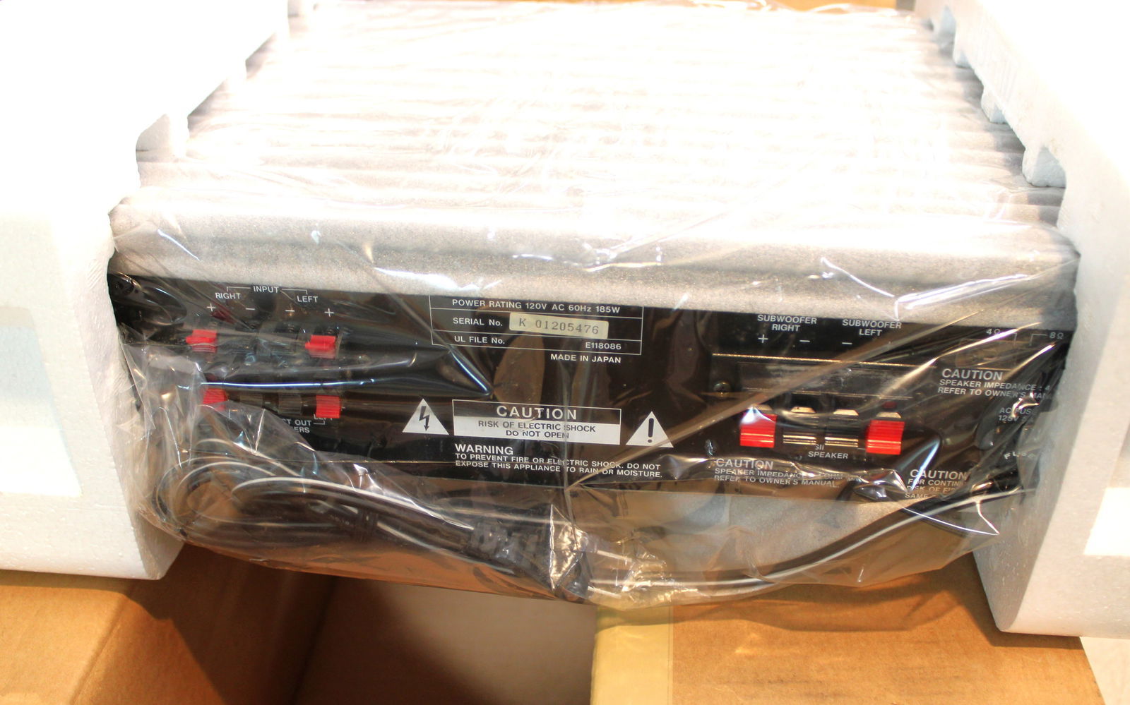 DBX Split Spectrum Amplifier Model MPA150 in box (1 of 4)