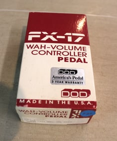 FX17 WAH-Volume DOD Controller Peda