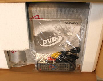 New in Box DAEWOO DVD Player Model DVG-5000N