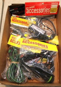 GameStop game used cords, microphones accessories and other