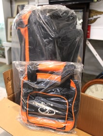 New Elite SE Deluxe rolling 3 ball bowling ball bag