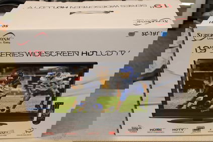New SuperSonic 19" Series Widescreen HD LCD TV