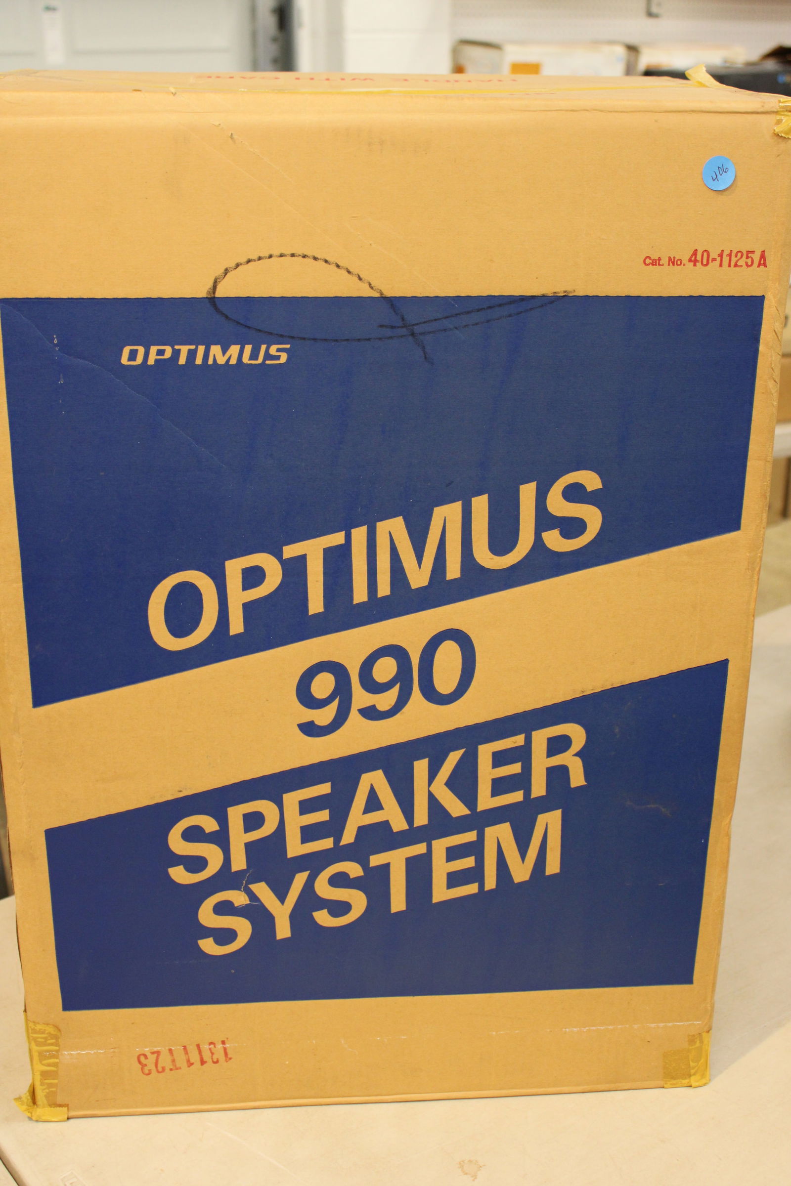 New Optimus 990 Speaker System Cat. No. 40-1125A new in box (1 of 4)
