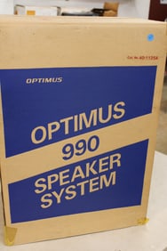 New Optimus 990 Speaker System Cat. No. 40-1125A