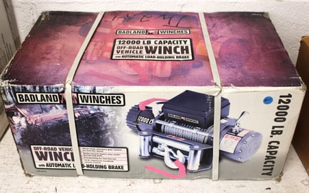 New Badland Off-Road Vehicle Winch 12000 lb.