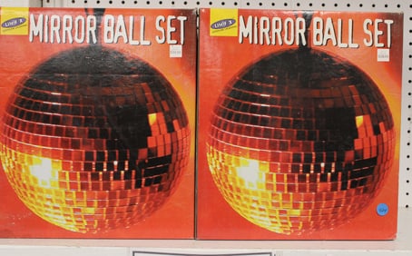 New Pair Lite F/X Attitude Lighting Mirror Ball Sets