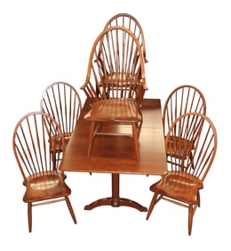 Quality Windsor Country 7pc Cherry Dining Set