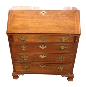 Antique Secretary Desk with Full Fitted Interior