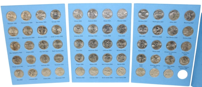 State Hood Quarter Folder incl. District of Columbia