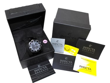 Invicta Reserve Watch with Box and paperwork & box