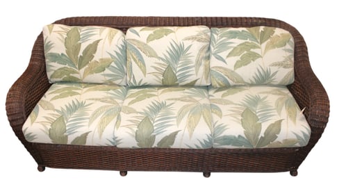 La-Z-Boy wicker sleeper sofa with air mattress