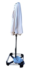Phi-Villa E02GMO10 Rectangle Patio Umbrella & Stand