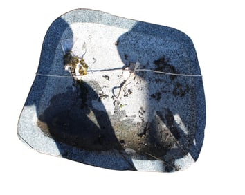 Mid Century Modern granite water wear fall