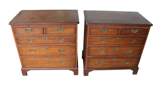 Pair of vintage Kittinger Furniture bachelors chests