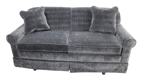 La-Z-Boy like new sleeper loveseat in the blue