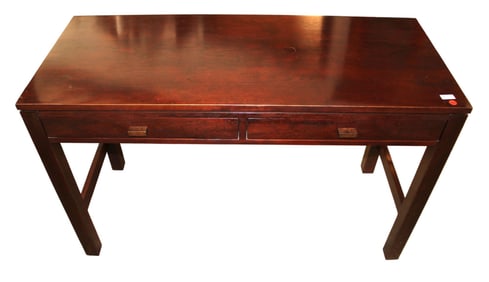 Stickley black cherry modern design desk