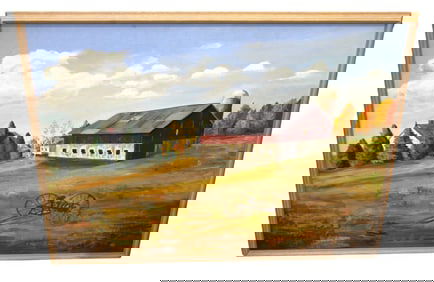 Smokey Mountain Contrast acrylic painting on canvas artist Herb Ruth