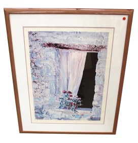 Signed Amoroso limited 17/950 watercolor style art