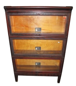 Antique Viking Barrister bookcase match numbers