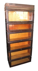 Antique Macey's 6 section Barrister bookcase