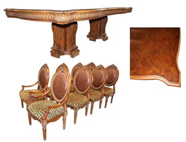 Impressive Collezione Europa 9 piece dining set