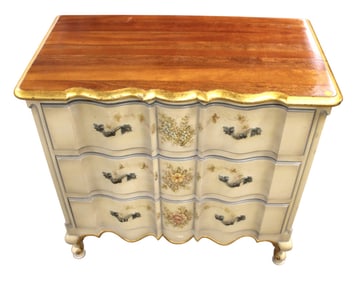 Vtg Union National country Fr paint decor. server