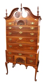 Vtg Statton Private Coll clean full bonnet highboy